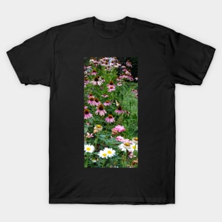 Flowers & Monarch Butterfly T-Shirt